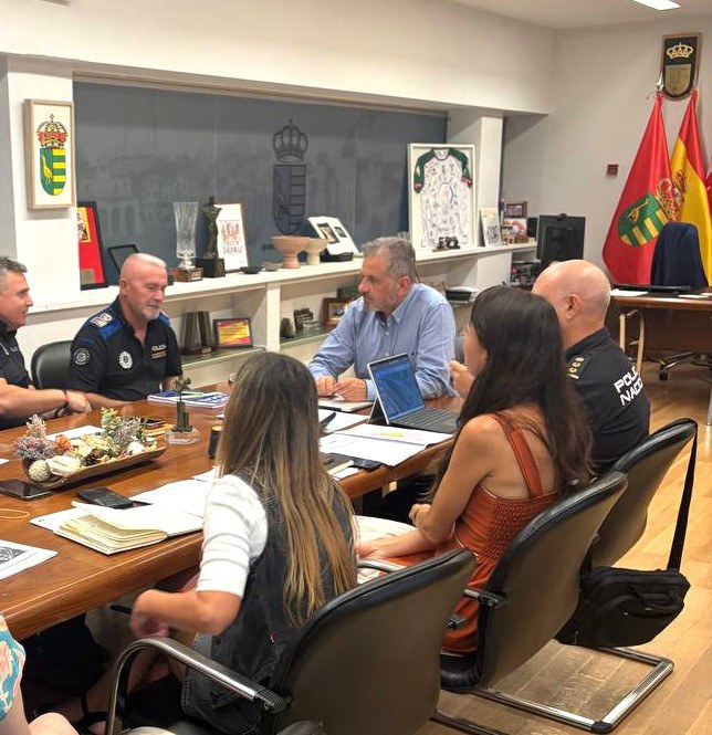 Junta de Seguridad con motivo de las fiestas.