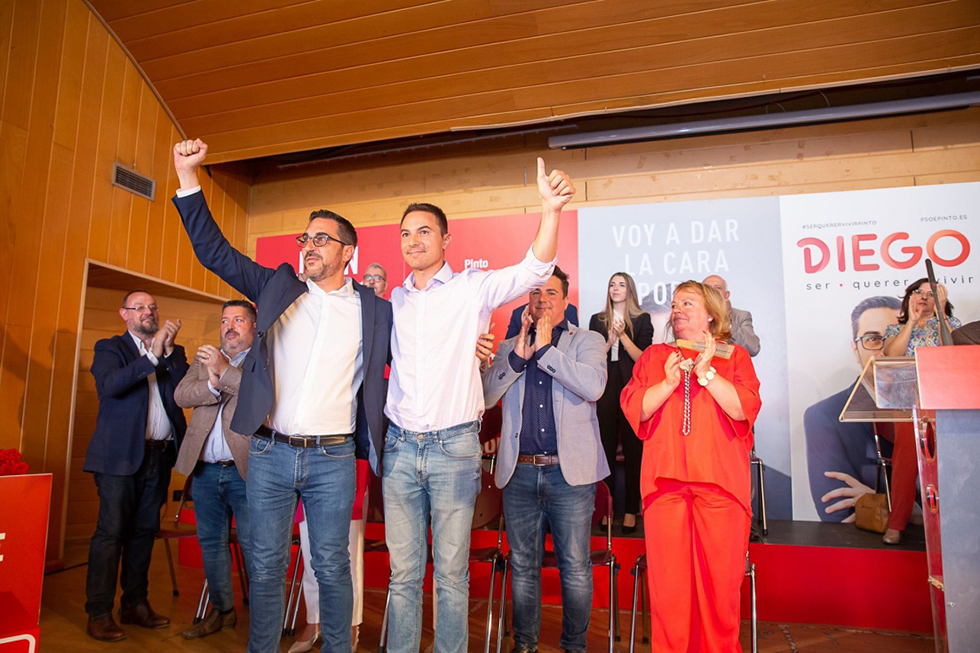 Definidos los candidatos del PSOE en Pinto, Valdemoro, San Martín de la Vega y Parla para las elecciones de 2027