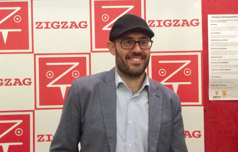 Borja Niso al finalizar el concierto.