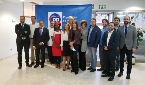 Ponentes y concejales del PP de Pinto.