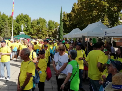 En la plaza del Duque de Ahumada, de Valdemoro.