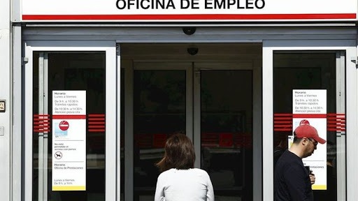Oficina de empleo de la Comunidad de Madrid.