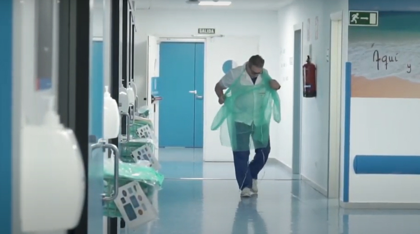 UCI del hospital Infanta Elena de Valdemoro.