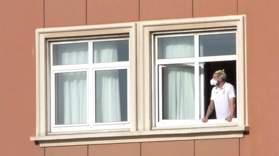 Un jugador del CF Fuenlabrada confinado por coronavirus.