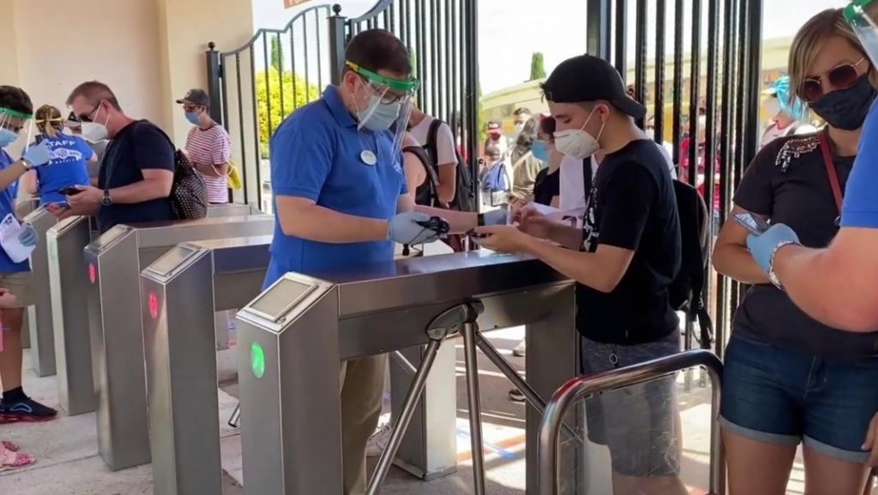 Taquillas de Parque Warner este verano.