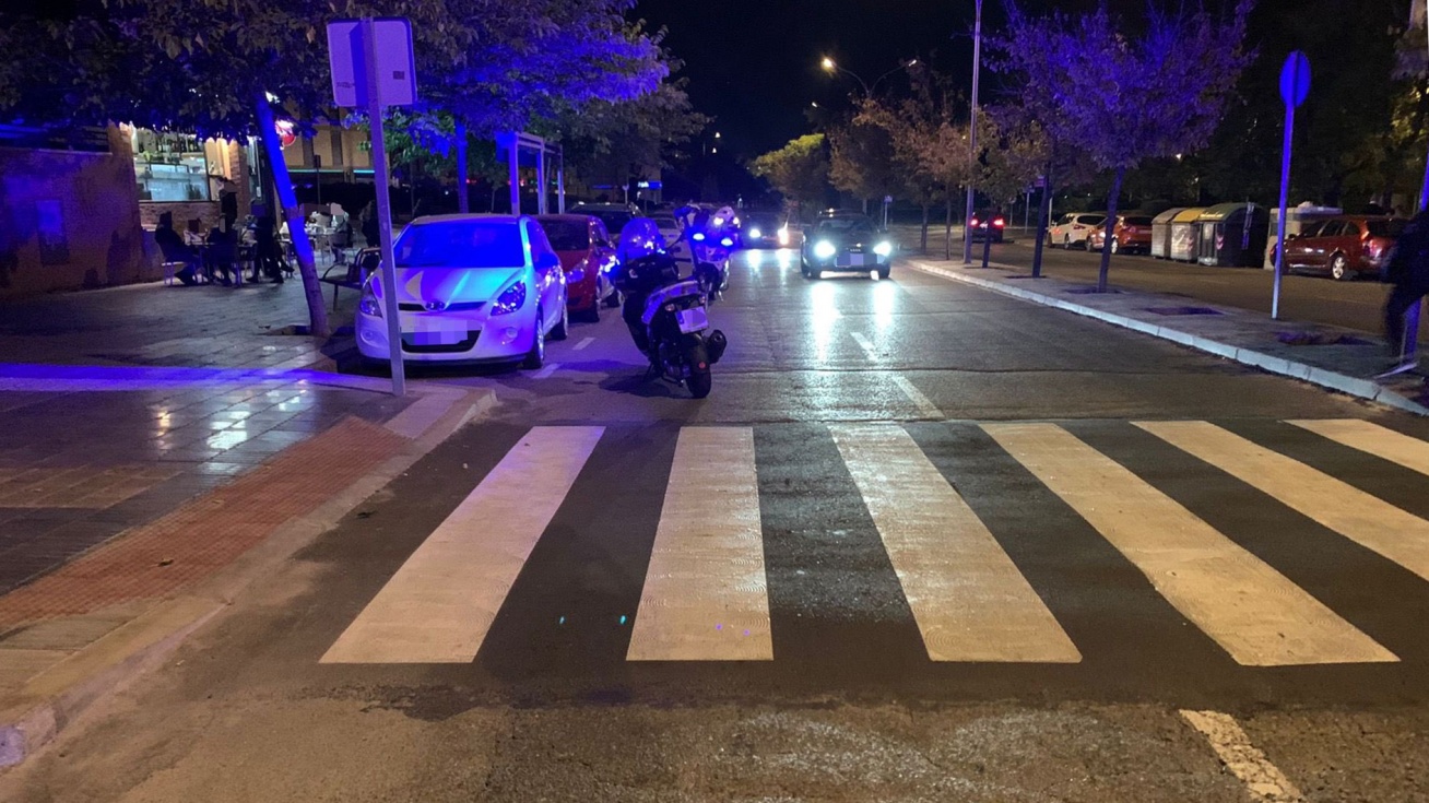 Zona del atropello | Polic&iacute;a Local de Valdemoro