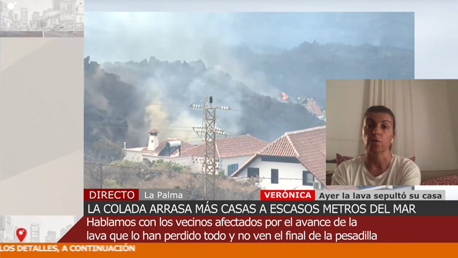 Ver&oacute;nica cuenta su tr&aacute;gica situaci&oacute;n en el programa Cuatro al D&iacute;a.