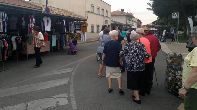 Mercadillo semanal de Ciempozuelos.