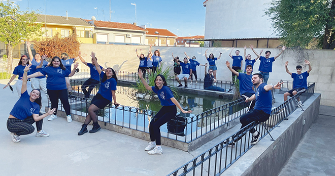 El coro Voces para la Convivencia de Ciempozuelos.