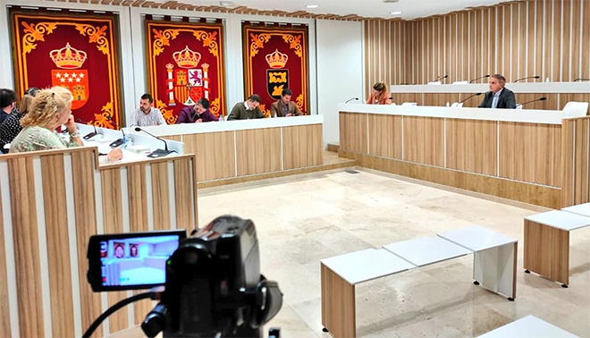 Pleno extraordinario de San Martín de la Vega.