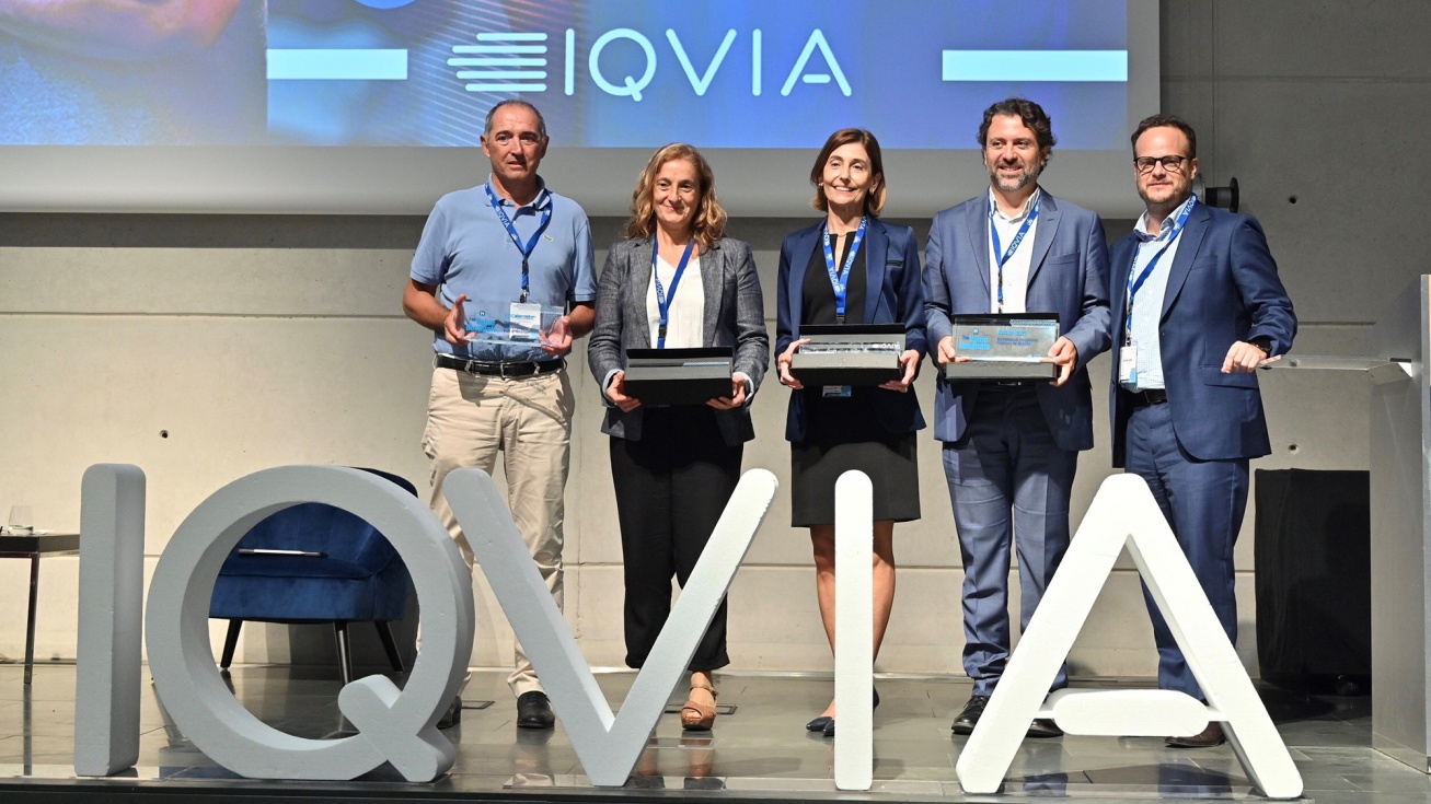 Los galardonados recogen los premios de IQVIA | Hospital Universitario Infanta Elena Los galardonados recogen los premios de IQVIA | Hospital Universitario Infanta Elena