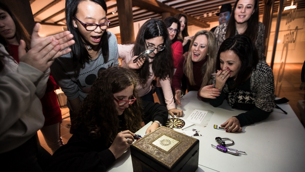 Participantes en el escape room organizado en 2019 | Ayuntamiento de Pinto