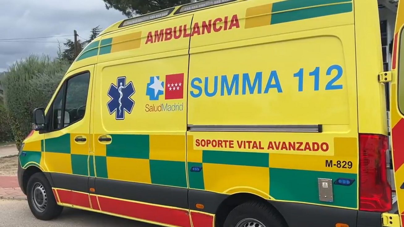 Ambulancia del Summa 112.