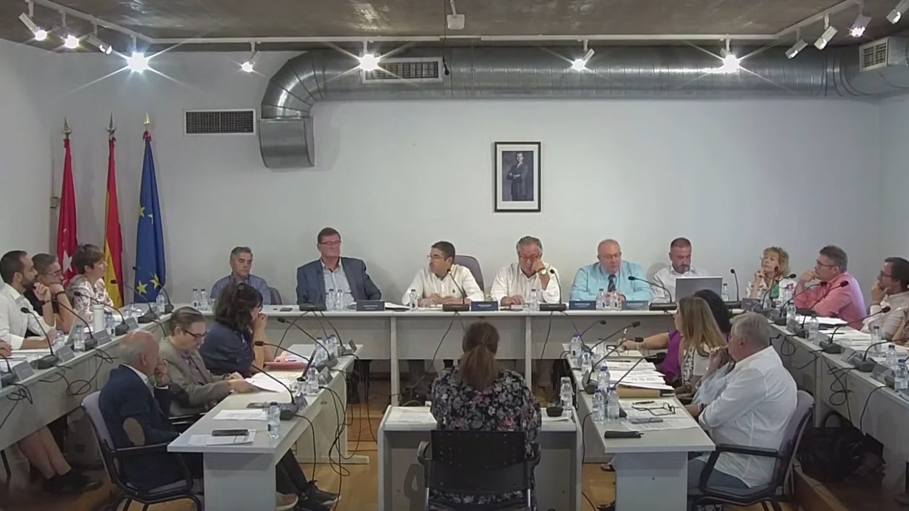 Pleno del pasado viernes.