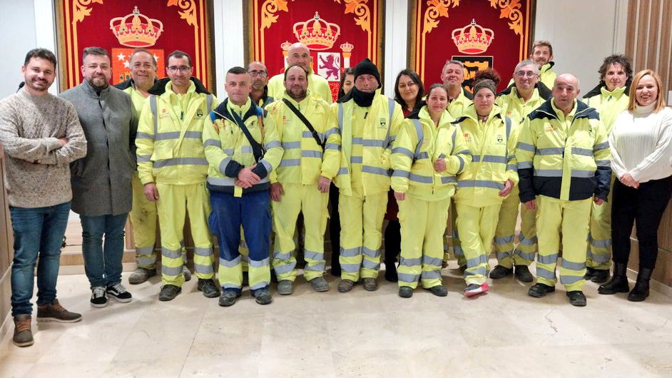 Participantes del último programa de formación y empleo.