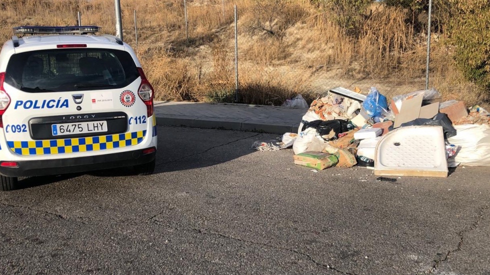 El vertido | Policía Local de Valdemoro