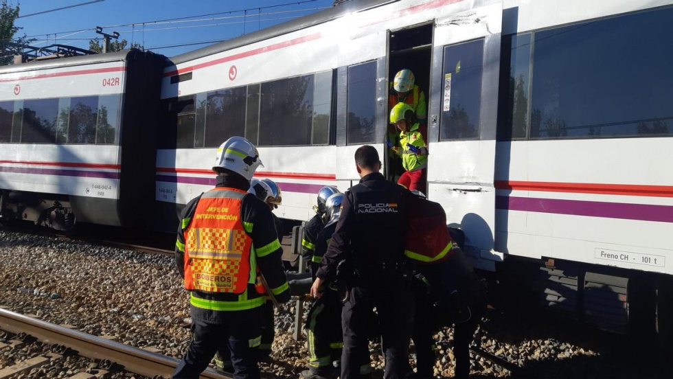 Un trabajador, arrollado por un tren de Cercanías en Getafe
