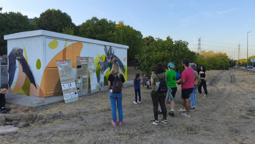 Pinto en Verde da color al ecosistema del arroyo Culebro