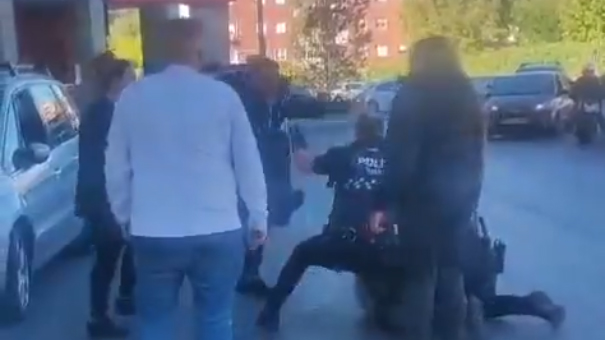 VÍDEO | Hieren a base de puñetazos y patadas a un agente de la Policía Local de Valdemoro