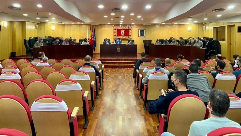 Inicio del pleno extraordinario sobre la situación de la Policía Local de Pinto.