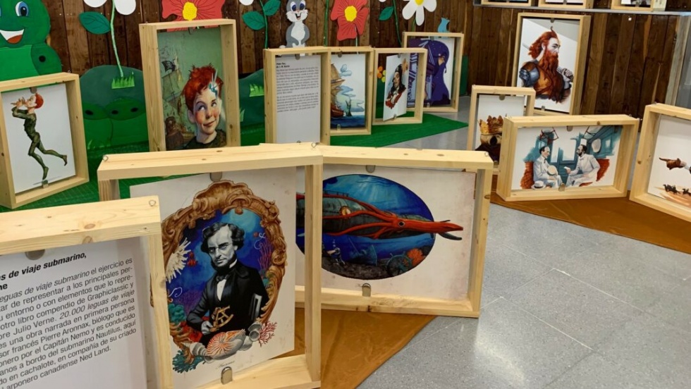 La exposición "Aventuras Ilustradas" | Diario de Torrejón