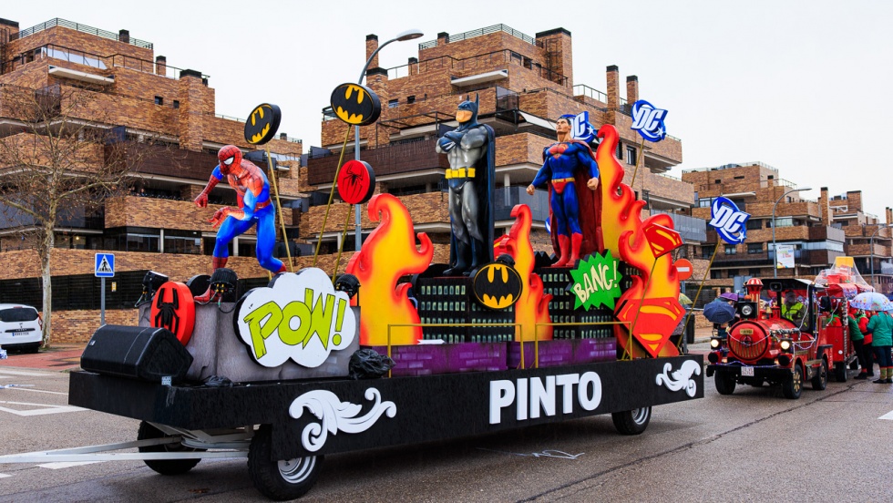 Una de las tres carrozas adquiridas el pasado año por el Ayuntamiento de Pinto.