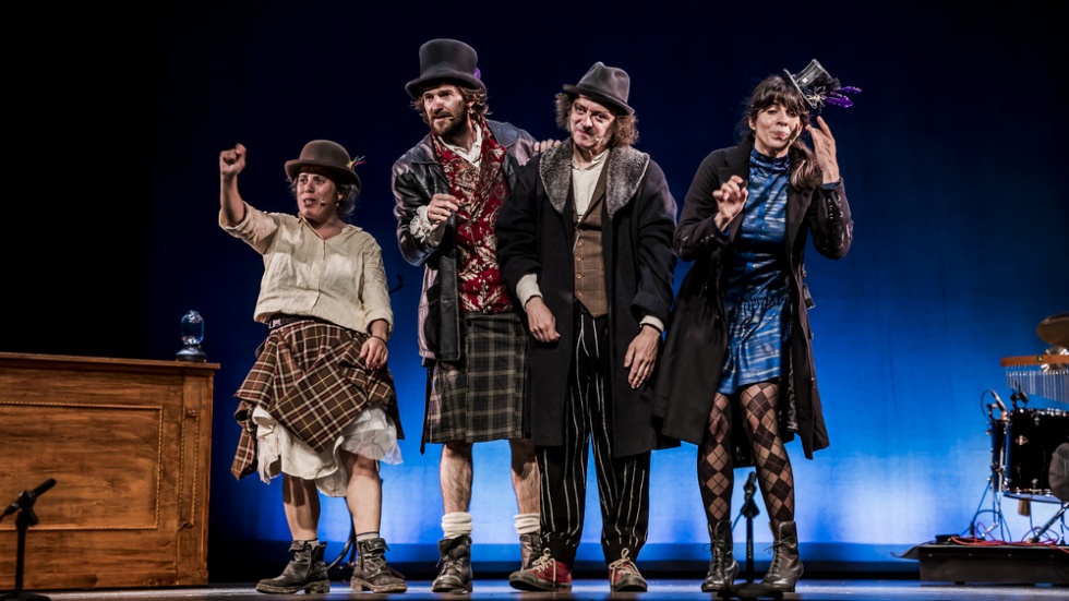 "Paüra", obra teatral que se podrá ver en el Teatro Francisco Rabal de Pinto.