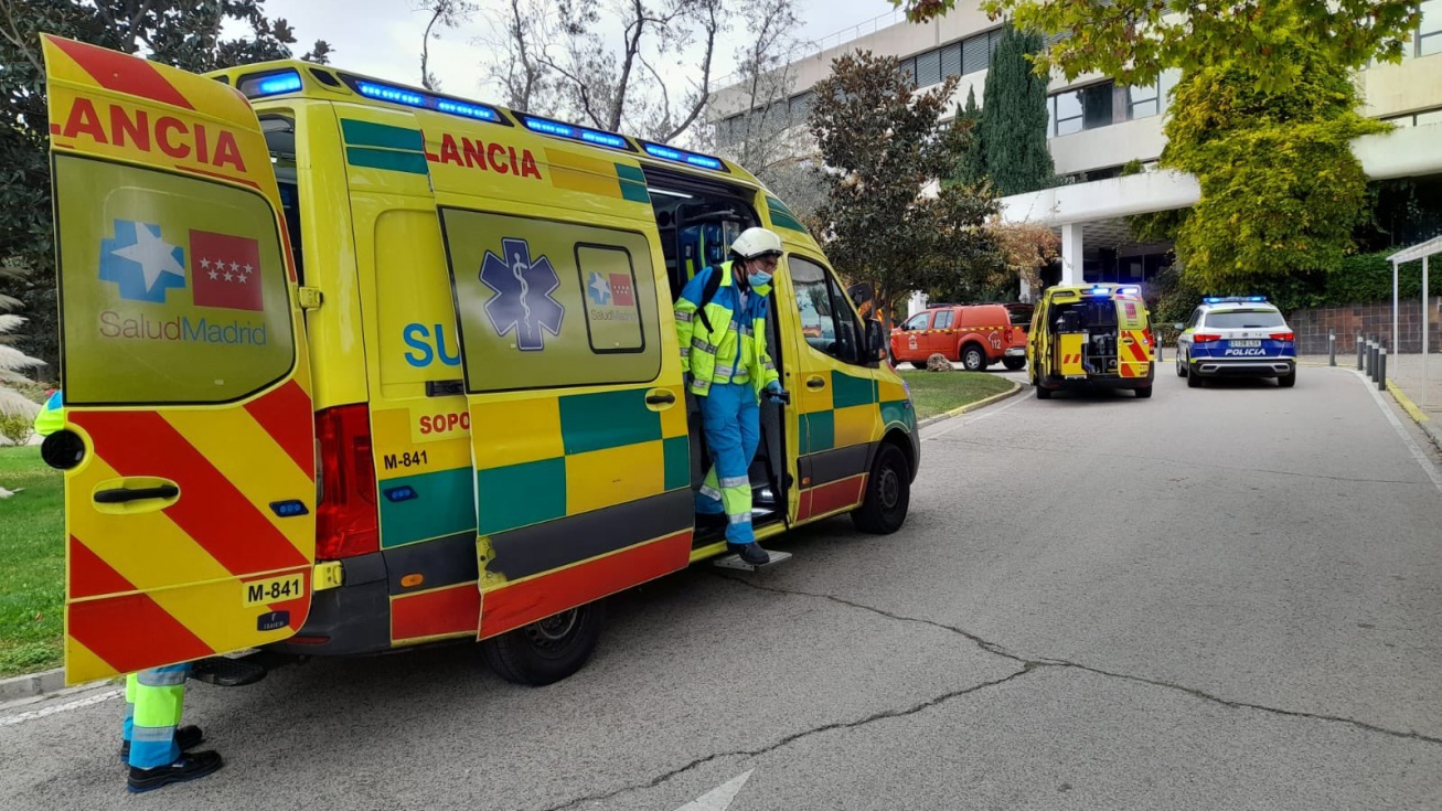 Simulacro de dispositivo de incendios | Summa 112