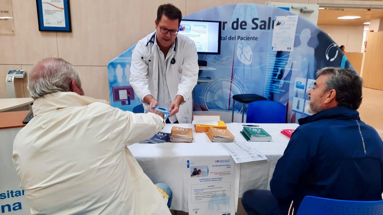 Celebración del Día del Mayor en el hospital valdemoreño | Hospital Infanta Elena
