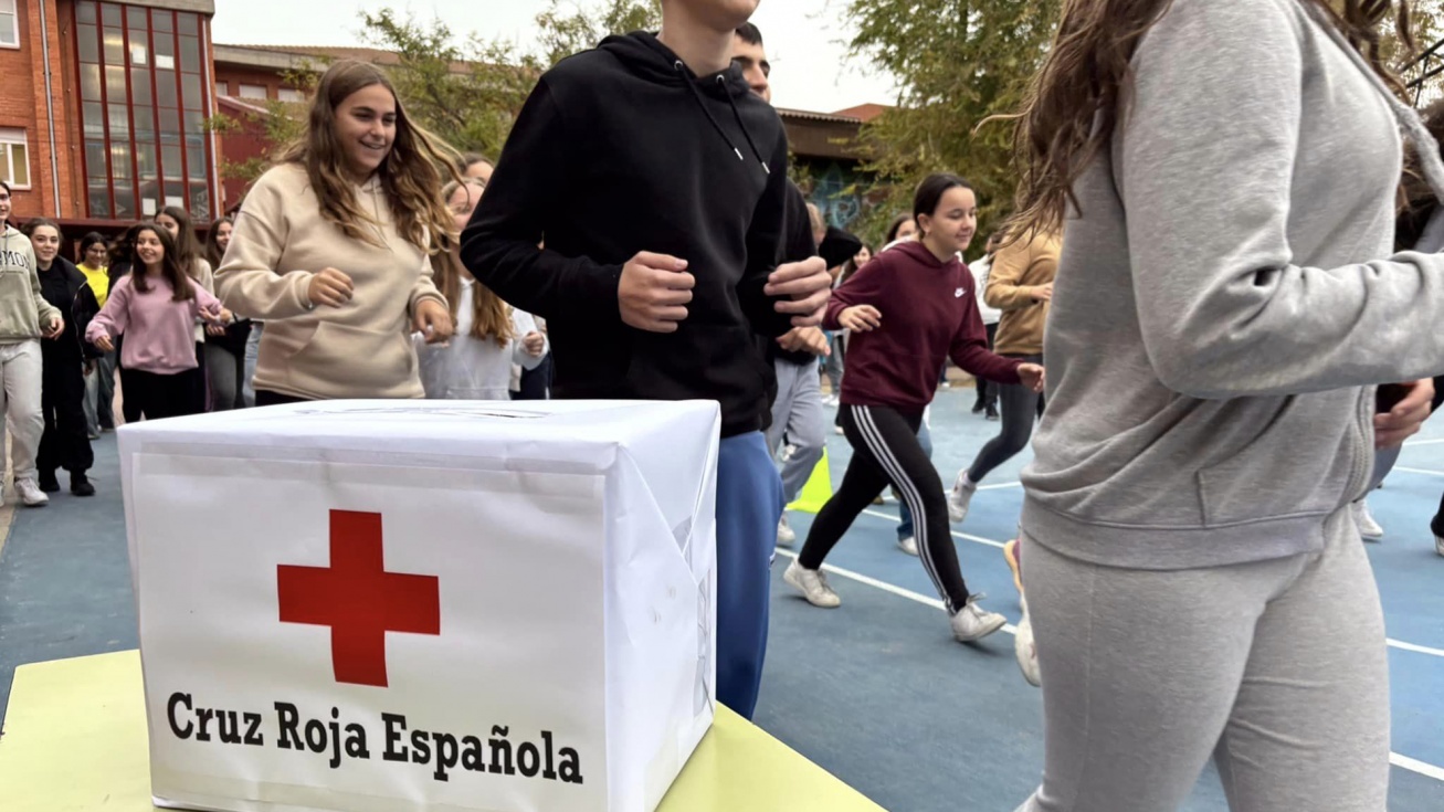 Una de las carreras organizadas en el Instituto Villa de Valdemoro. Una de las carreras organizadas en el Instituto Villa de Valdemoro.
