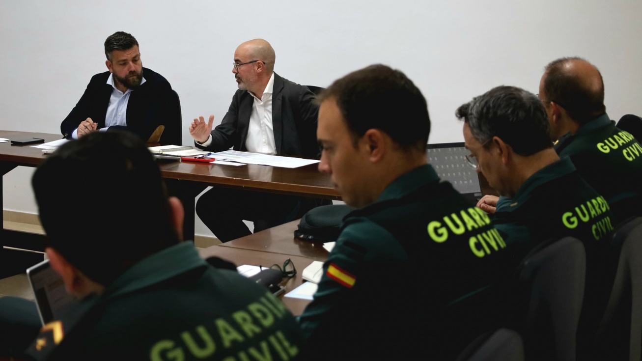 Fran Martín en la Junta Local de Seguridad de San Martín de la Vega | Delegación del Gobierno en Madrid