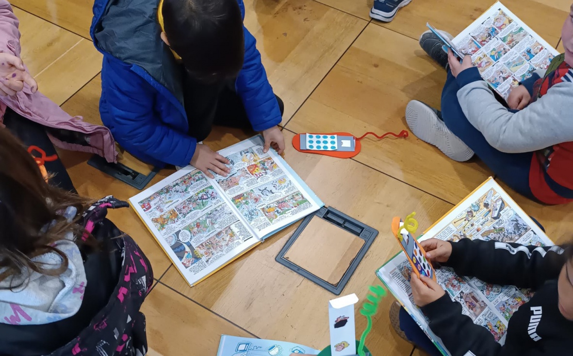 Una de las actividades de la XXXV Semana del Libro Infantil y Juvenil de Valdemoro. Una de las actividades de la XXXV Semana del Libro Infantil y Juvenil de Valdemoro.
