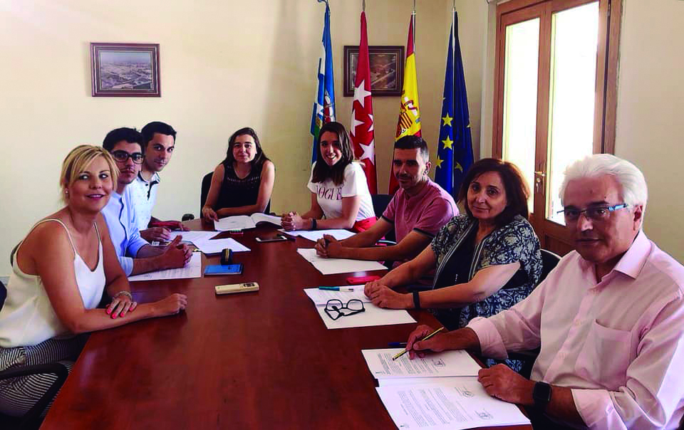 Concejales del equipo de gobierno PSOE-Ciudadanos.