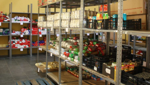Banco de alimentos.