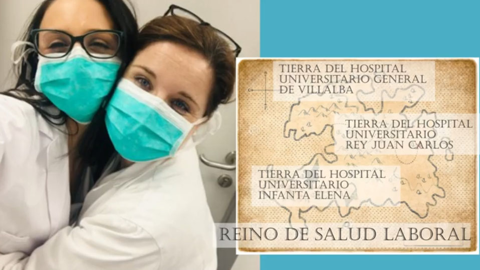 Dos enfermeras protagonizan "El Cuento de la Salud Laboral".