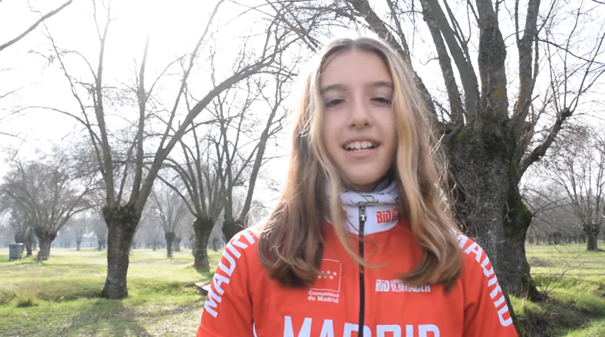 Lorena Morelo, tras la prueba.