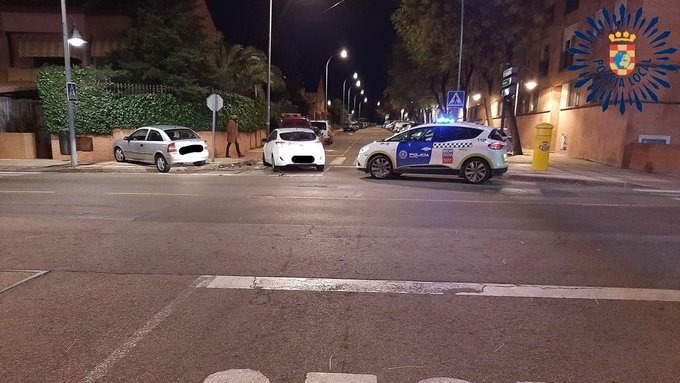 Lugar del accidente.