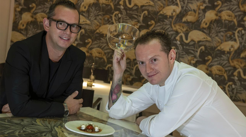 Ra&uacute;l e Iv&aacute;n Mu&ntilde;oz, los dos hermanos due&ntilde;os del Restaurante Chir&oacute;n.