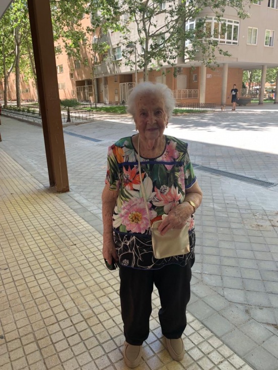 La pinteña Antonia Rojas cumple 100 años.