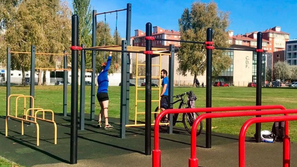 Ejemplo de una zona de ejercicio que se construir&iacute;a en Valdemoro.