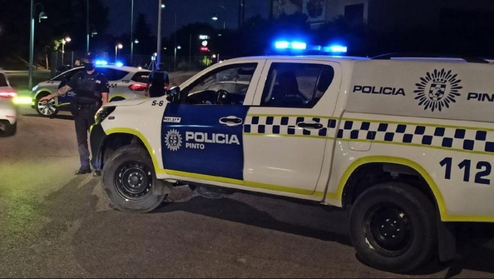 Control de la Policía Local de Pinto.