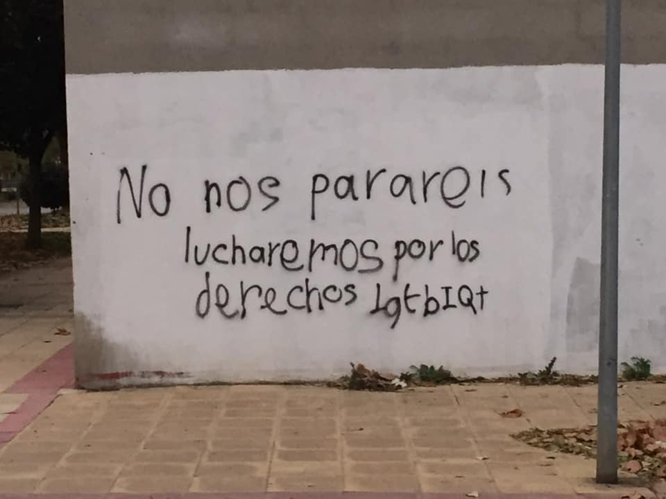 Fotograf&iacute;a subida por el concejal Rafael S&aacute;nchez a sus redes sociales en apoyo al colectivo LGTBIQ+ y su lucha.