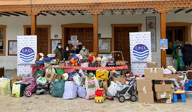 Recogida de juguetes de CPCI.