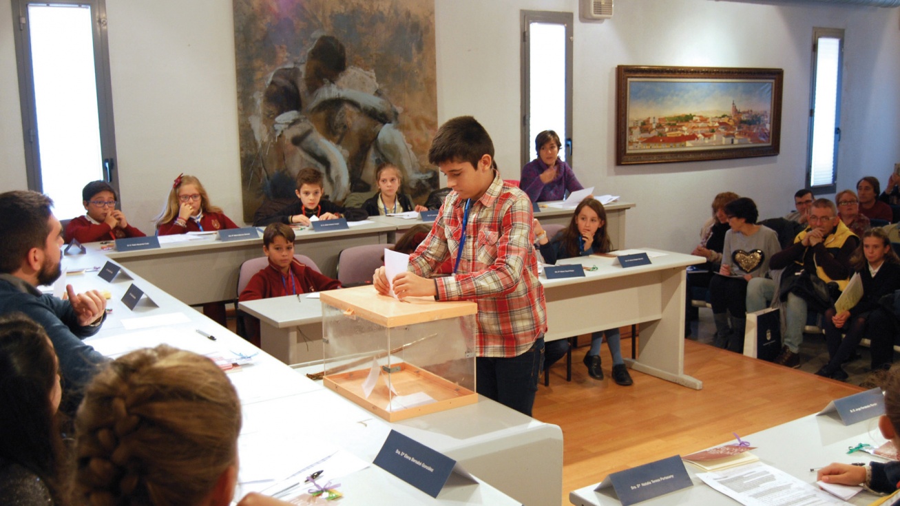 Pleno infantil de 2018.