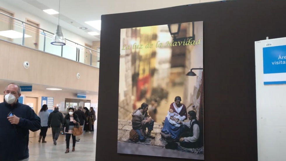 Navidad 2021 en el hospital de Valdemoro.