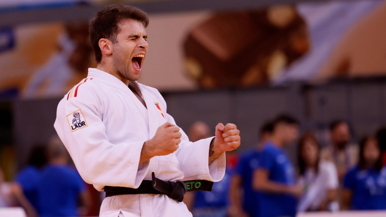 Adrián Nieto en el Campeonato de España Absoluto | Real Federación Española de Judo