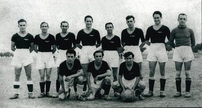 ADASA 1943-1944 - M. Sainero, A. Otero, J.V. Parra, R. Fuster, C. Arnau, F. Pagaza, N. Fuster, F. LLorent, C. Hernández, R. Rodríguez, A. Cobo