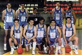 CB Azuqueca. 1990-1991. Saulberry, Hernangomez, Barberá, Miskin, Amador, Rolán, Javi
(…) Toni Rolsan, Tino, Oquillas, Fermosel, Vilar, Moya, Taeño, González Cano