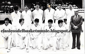 Campeonato de España junior, en Guadalajara, en mayo
de 1982, con Guille Hernangomez, Andrés Ortiz y Julio Taeño
