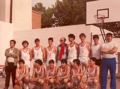 Arriba de izquierda a derecha: Fernando García García, Alfonso Lozano, Pedro Lozano, García-Cantarero Juanero, Otero, José Antonio Espinosa, Enrique Urda, Justo y Félix. Abajo: Antonio, Jose Mª Tejero, Otero, Miguel Ángel del Prado Ceredo, Eduardo Fernánd